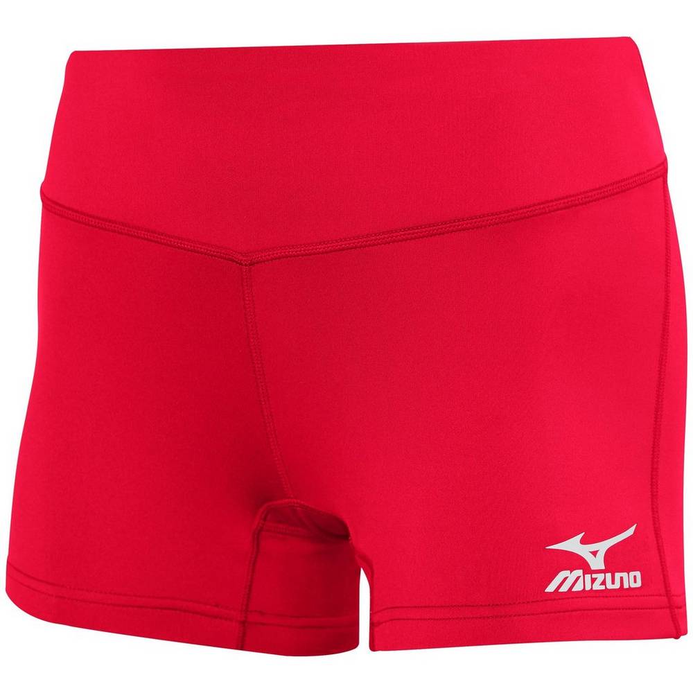 Calções Mizuno Voleibol Victory 3.5" Inseam - Mulher - Vermelhas - KVBAG9532